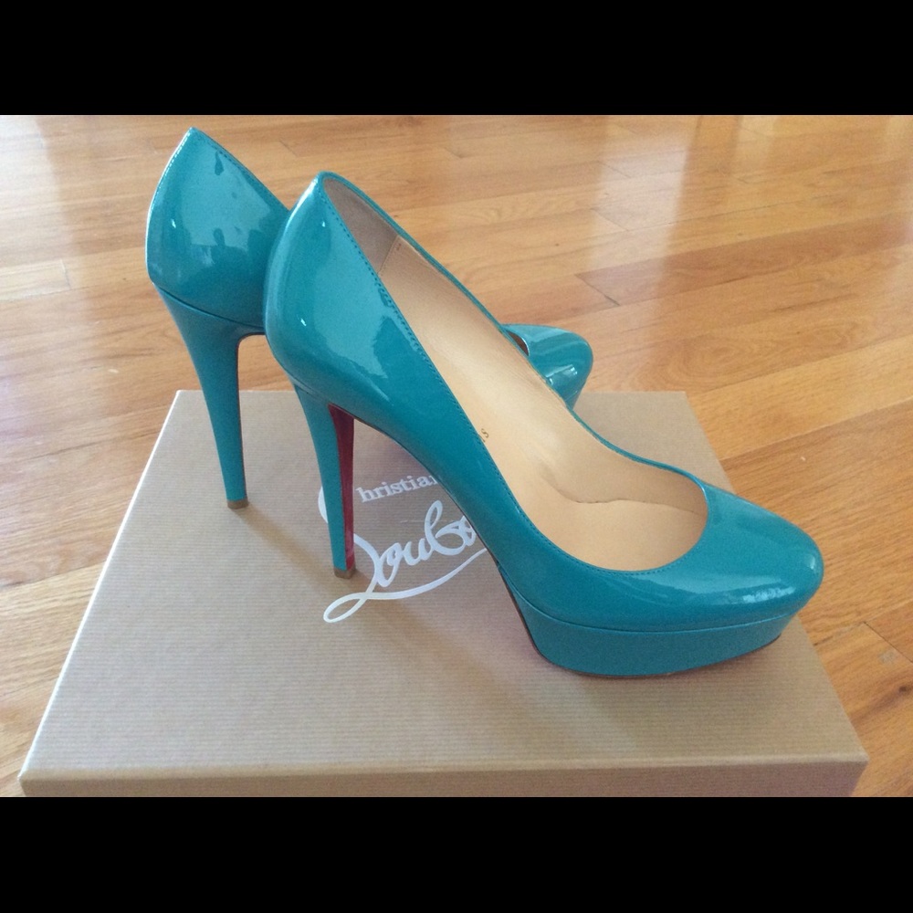 CHRISTIAN LOUBOUTIN Bianca Platform Pumps - Picture 1 of 8
